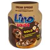LINO LADA Krem do smarowania GOLD z kawałkami prażonych orzechów laskowych 350 g