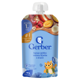 GERBER JUNIOR Deserek banan jabłko wiśnia śliwka musli powyżej 1+ roku 110 g