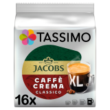 TASSIMO Kawa CAFFE CREMA CLASSICO XL w kapsułkach (8 kaps.) 133 g