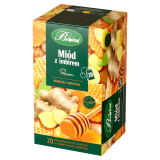 BIFIX Premium Miód z Imbirem Herbatka owocowa 20 torebek 40 g
