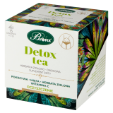 BIFIX Detox Herbata ziołowo - owocowa 15 torebek (piramidki) 30 g