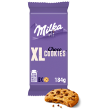 MILKA XL Cookies Ciastka z dużymi kawałkami czekolady 184 g