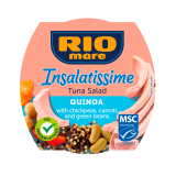 RIO MARE Insalatissime Sałatka z tuńczykiem z dodatkiem komosy ryżowej 160 g