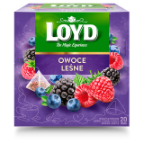 LOYD TEA Herbatka owocowa - owoce leśne (20 piramidek) 40 g