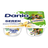 DANIO Serek homogenizowany waniliowy (4x150g) 600 g