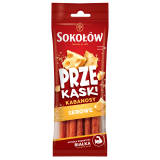 SOKOŁÓW Kabanosy serowe 80 g 80 g