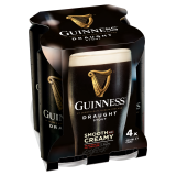 GUINNESS Draught Piwo ciemne 4x440ml (puszka) 1.76 l