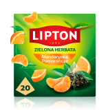 LIPTON Herbata zielona - mandarynka i pomarańcza (20 tor.) 36 g