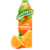 TYMBARK Sok 100% Pomarańcza 1 l