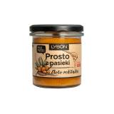 PROSTO Z PASIEKI Złoto rokitnika - miód kremowany z rokitnikiem mniszkiem i pyłkiem pszczelim 370 g