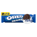 OREO Ciastka kakaowe z nadzieniem o smaku waniliowym 154 g