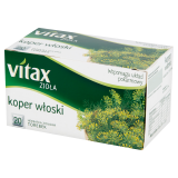 VITAX Herbatka ziołowa - koper włoski (20 tor.) 30 g