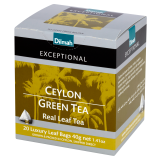 DILMAH Herbata zielona CEYLON GREEN TEA (20 piramidek) 40 g