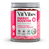 VIT VIBES ENERGY BOOSTER Suplement diety w postaci żelek o smaku truskawkowym (60 szt.) 1 szt