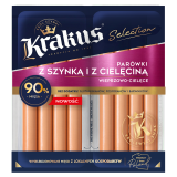 KRAKUS PARÓWKI Z SZYNKĄ I CIELĘCINĄ 1 szt