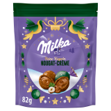 MILKA Czekoladowe cukierki z nugatowym nadzieniem 82 g