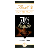 LINDT EXCELLENCE Czekolada gorzka z 70% zawartością kakao 100 g