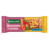 BAKALLAND Baton zbożowy z truskawką i quinoa (bez dodatku cukru) 30 g