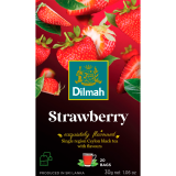DILMAH Herbata czarna cejlońska z aromatem truskawki (20 tor.) 30 g