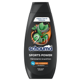 SCHWARZKOPF SCHAUMA Sports Power Szampon do włosów i do ciała dla mężczyzn 400 ml