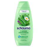 SCHWARZKOPF SCHAUMA 7 Herbs Szampon do włosów szybko przetłuszczających się i normalnych 400 ml