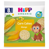 HIPP BIO od pokoleń Wafelki kukurydziane mango - po 7 miesiącu 23 g