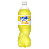 FANTA Zero Napój gazowany o smaku cytrynowym bez cukru 850 ml