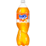 FANTA Zero Napój gazowany o smaku pomarańczowym 1.5 l