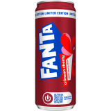 FANTA Napój gazowany o smaku jabłkowo-wiśniowym 330 ml