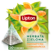 LIPTON Herbata zielona aromatyzowana Mandarynka i Pomarańcza 20 piramidek 36 g