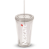 NESCAFÉ Cold Reusable Cup BEV- kubek ze słomką 1 szt NESCAFÉ Cold Reusable Cup BEV- kubek ze słomką 1 szt