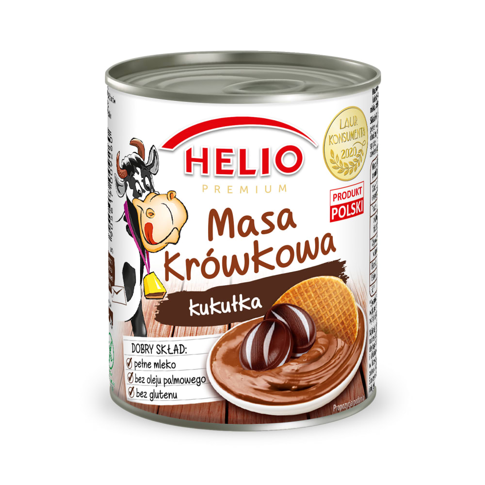 HELIO Masa krówkowa o sm. kukułka (bezglutenowa)