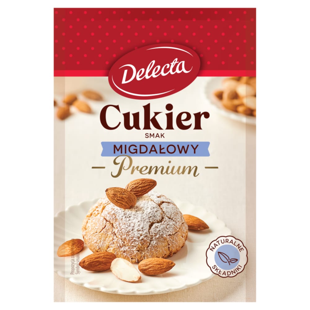 DELECTA Cukier o smaku migdałowym
