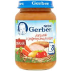 Jarzynki z jagnięciną i ryżem   Po 8 miesiącu OBIADEK GERBER 190g