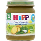 Krem ze szpinaku z ziemniakami BIO   po 4 miesiącu WARZYWA HIPP 125g