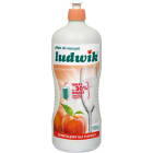 Ludwik – Płyn do mycia naczyń o zapachu brzoskwiniowym sprawdzi podczas zmywania i porządków.