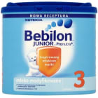 3 Mleko modyfikowane z Pronutra+   po 12 miesiącu Junior BEBILON 350g
