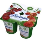 Deser jogurtowy truskawka i wiśnia 4x115g Finezja CAMPINA BACHA 460g