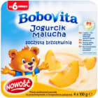 Jogurt Soczysta Brzoskwinia (4x100g)   po 6 miesiącu Jogurcik Malucha BOBOVITA 400g
