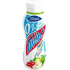 Jogurt pitny o smaku jabłka i czerwonej porzeczki Twist 0% BAKOMA 250g