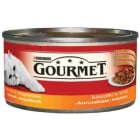 Pokarm dla kotów   kurczak i indyk w sosie (puszka) Red GOURMET 195g