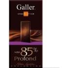Ciemna czekolada 85% Kakao z ziarna pochodzącego z Ameryki GALLER 80g