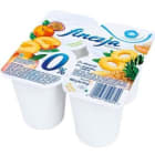 Deser jogurtowy ananas melon i brzoskwinia marakuja 0% tłuszczu Finezja Owocowa CAMPINA BACHA 460g