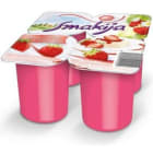 Deser jogurtowy o smaku truskawkowym (4x115g) Smakija Panna Cotta CAMPINA BACHA 460g