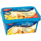 Lody ananasowo śmietankowo brzoskwiniowe TRIO Tropicana ALGIDA 1.25l