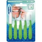 Szczoteczki do szerokich przestrzeni międzyzębowych 5 szt Nr.3 Mini JORDAN 1.000szt