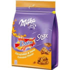 Płatki kukurydziane i karmel w czekoladzie Daim Snax MILKA 145g