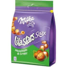 Draże Hazelnuts&Crispy Lila Stars Snax MILKA 170g