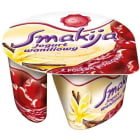 Jogurt waniliowy z polewą wiśniową Smakija CAMPINA BACHA 130g