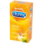 Prezerwatywy - Durex Select. Idealne dla naturalnych, zmysłowych doznań.